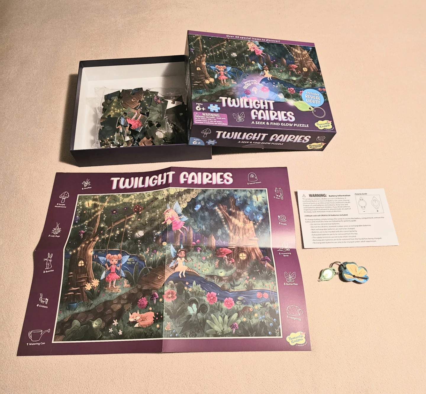 Seek & Find Glow Puzzle $5 - photo 3