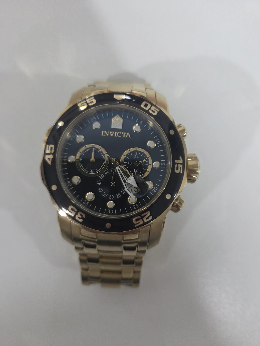 Invicta Gold Watch - photo 3