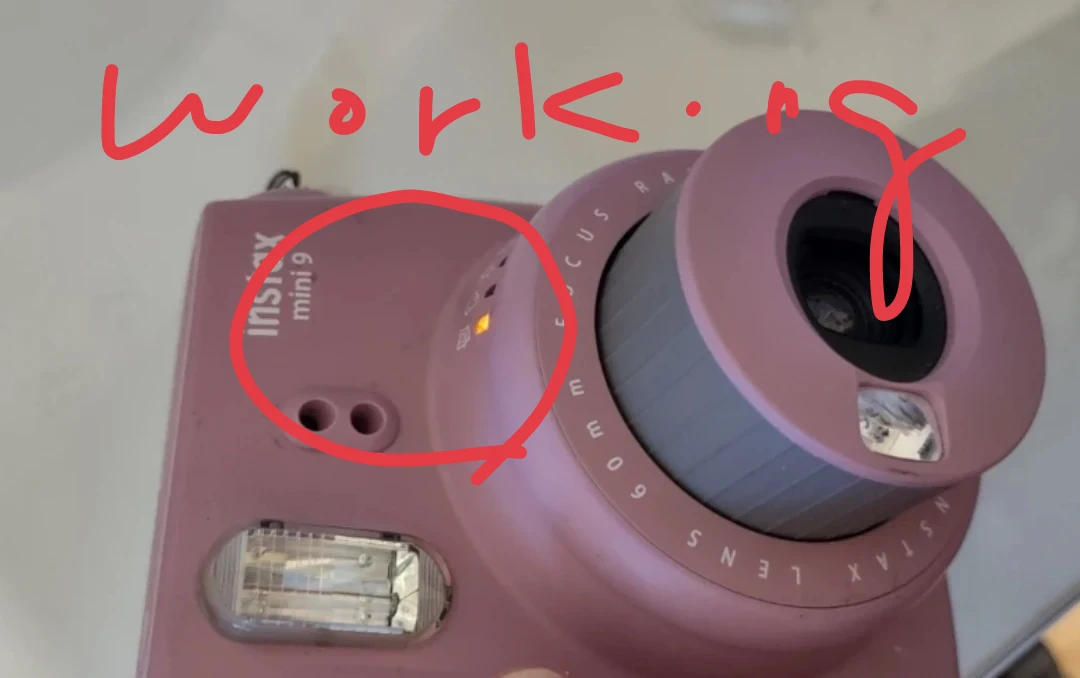 Fujifilm Instax Mini 9 Instant Camera - Smokey Purple - photo 3