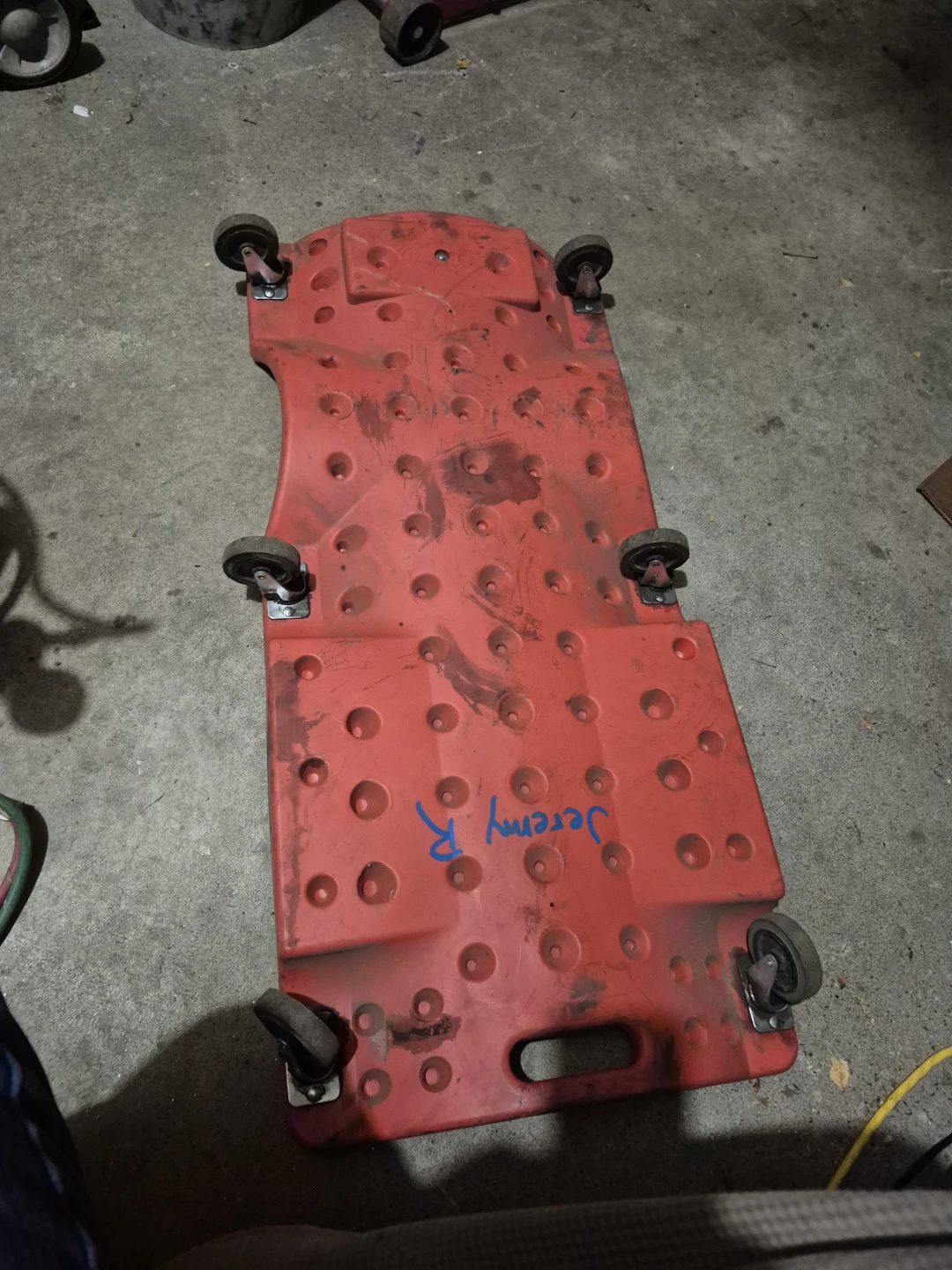 Automotive Creeper - Red - photo 2