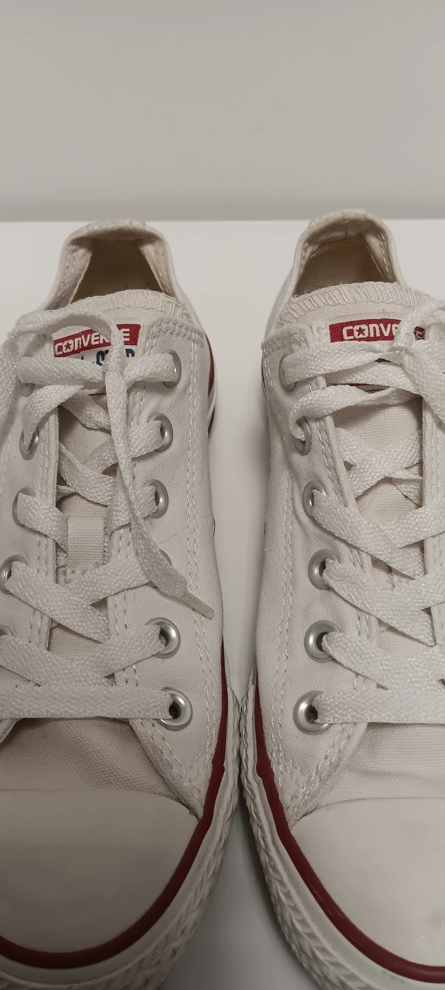 Converse All Star Chuck Taylor White Low Top Sneakers - photo 2