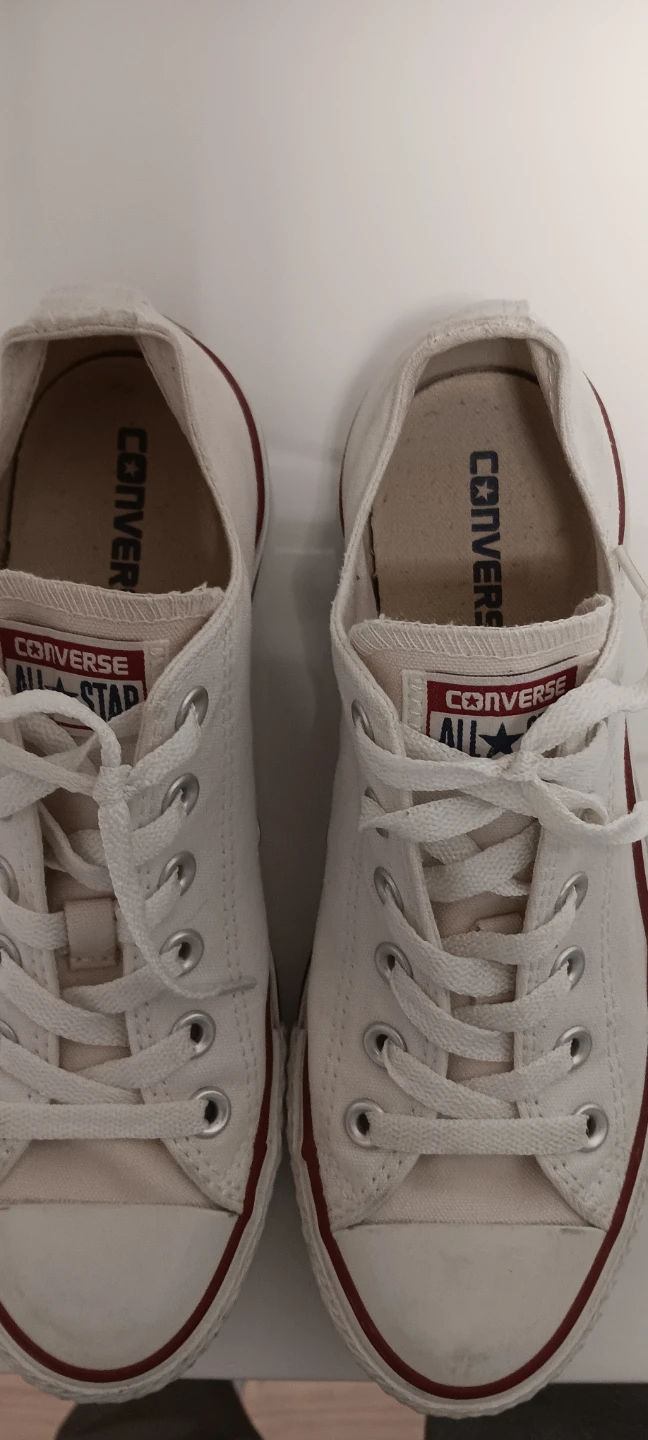 Converse All Star Chuck Taylor White Low Top Sneakers - photo 3
