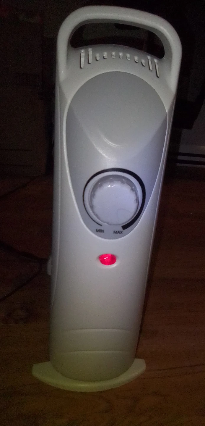 Oil Filled Radiator Heater - White - photo 2