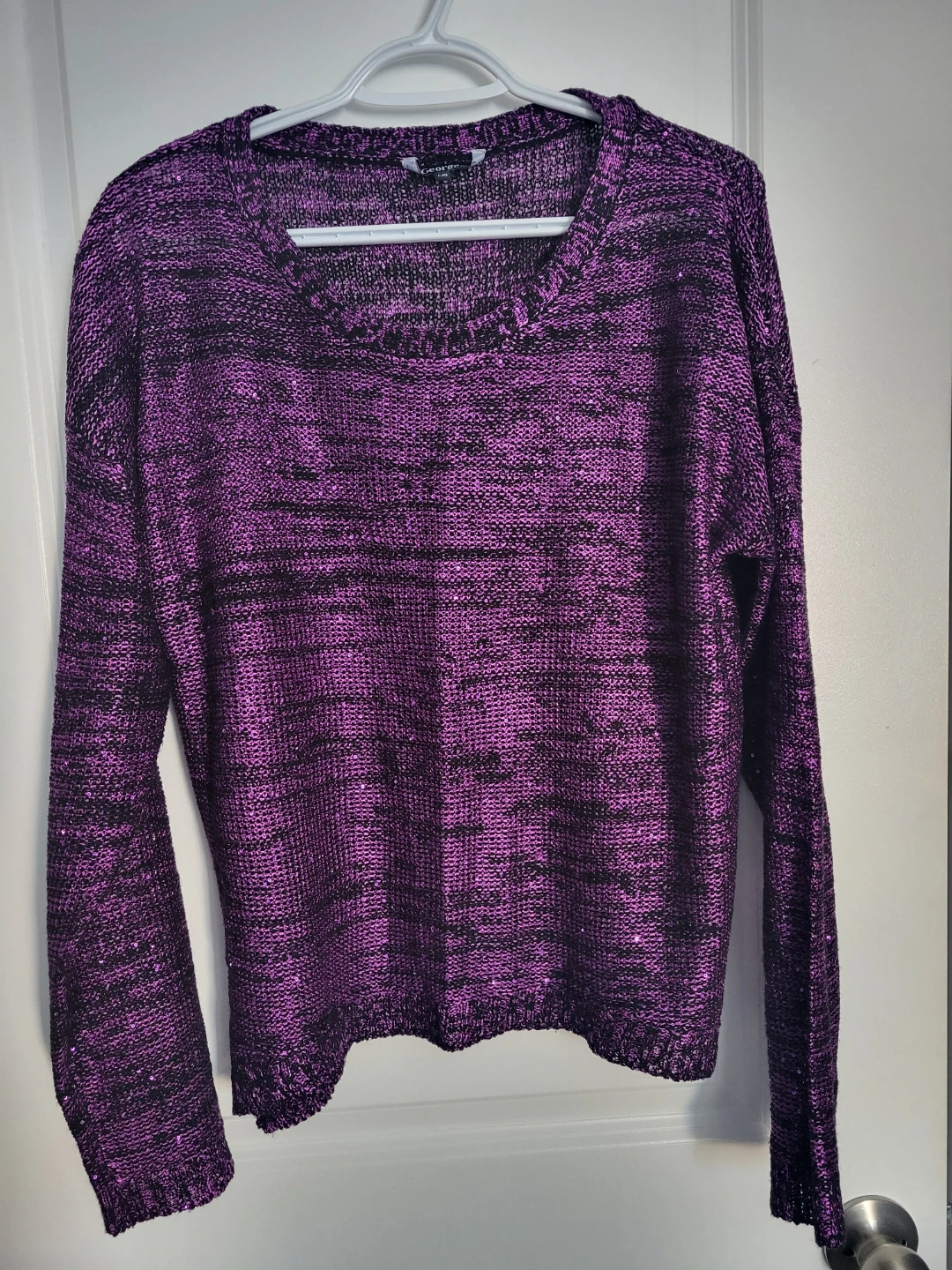 Sparkling George sweater size L