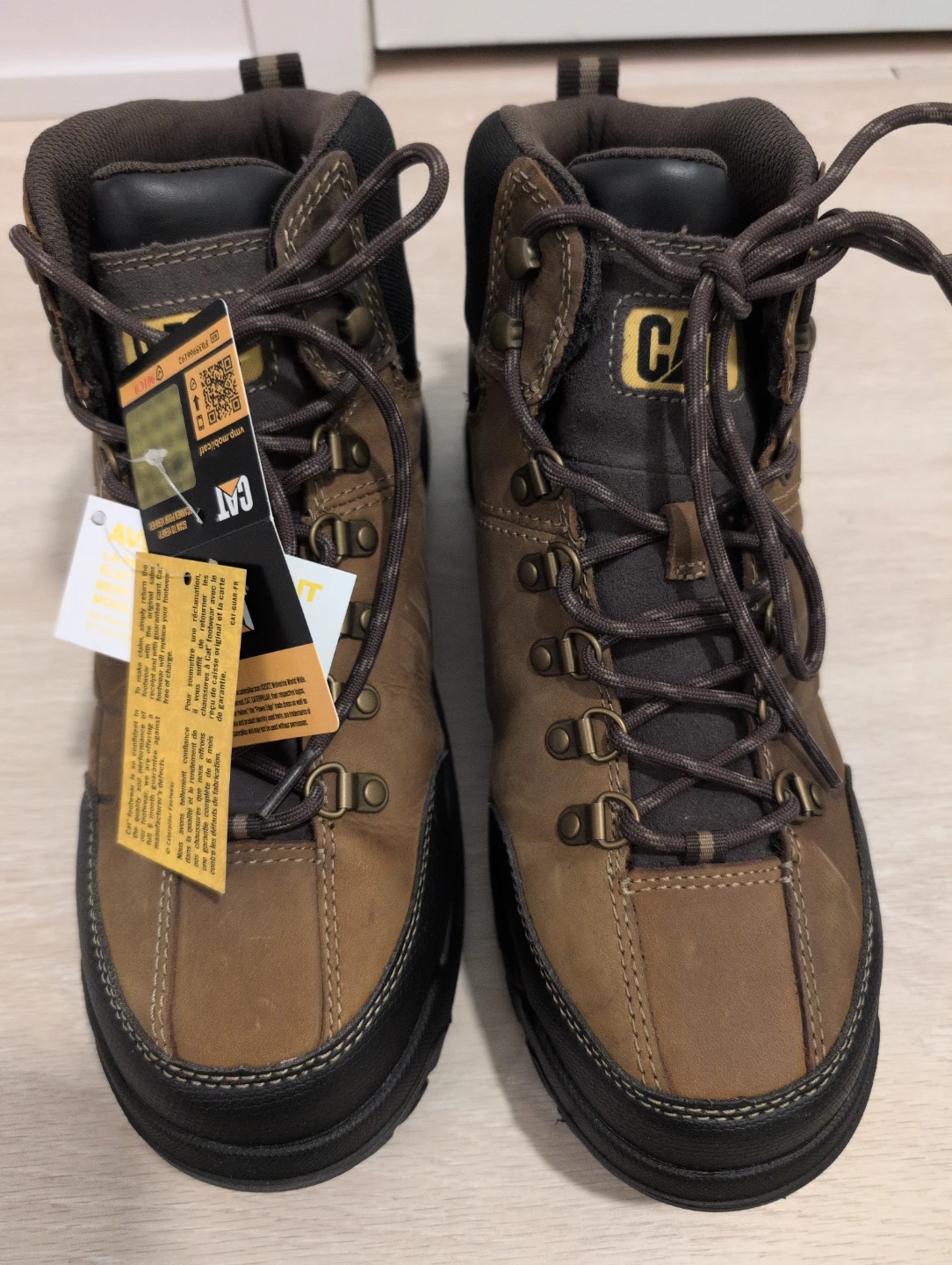 CAT Threshold WP ST CS Steel Toe Boots - Size 11