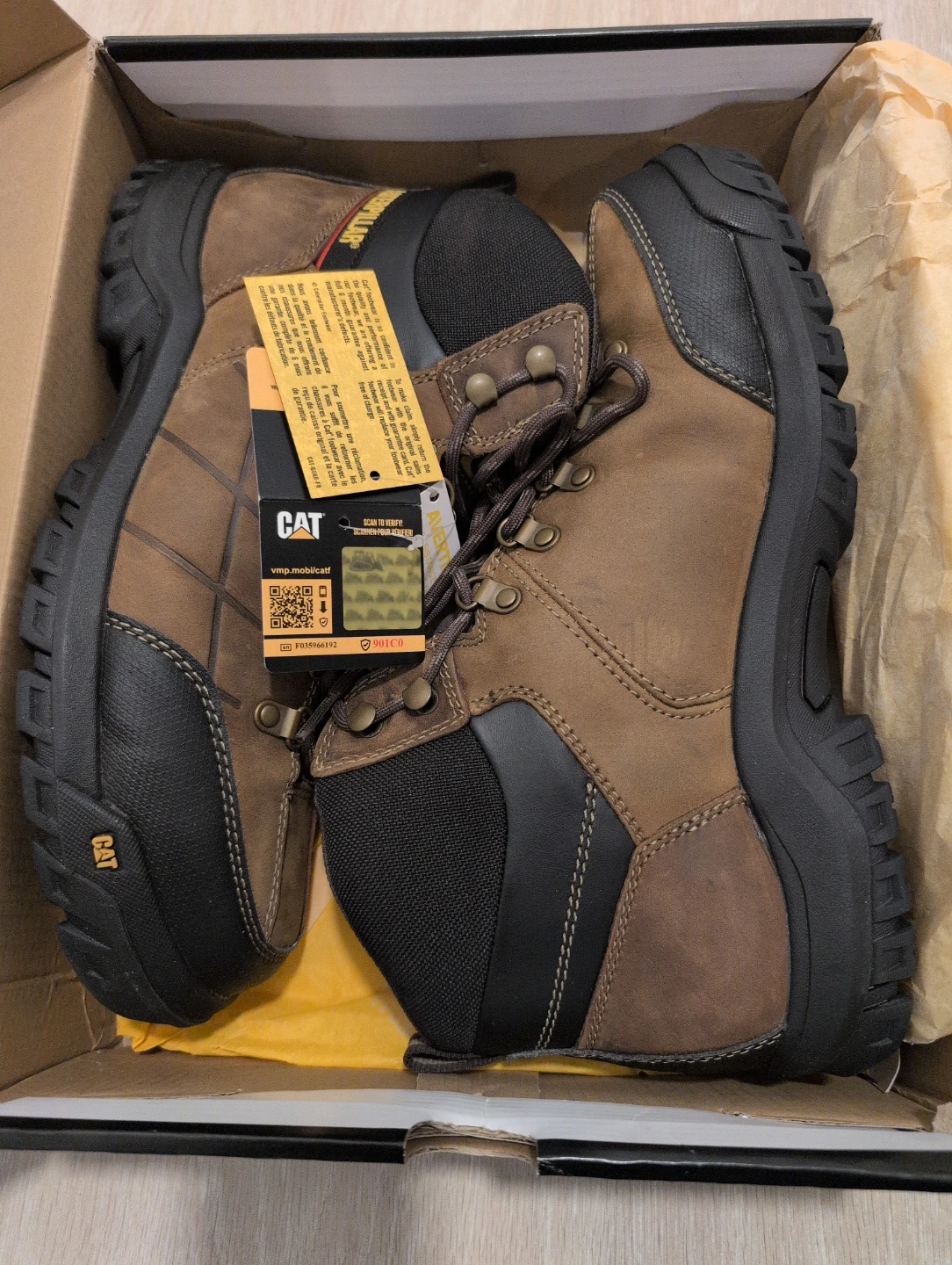 CAT Threshold WP ST CS Steel Toe Boots - Size 11 - photo 3