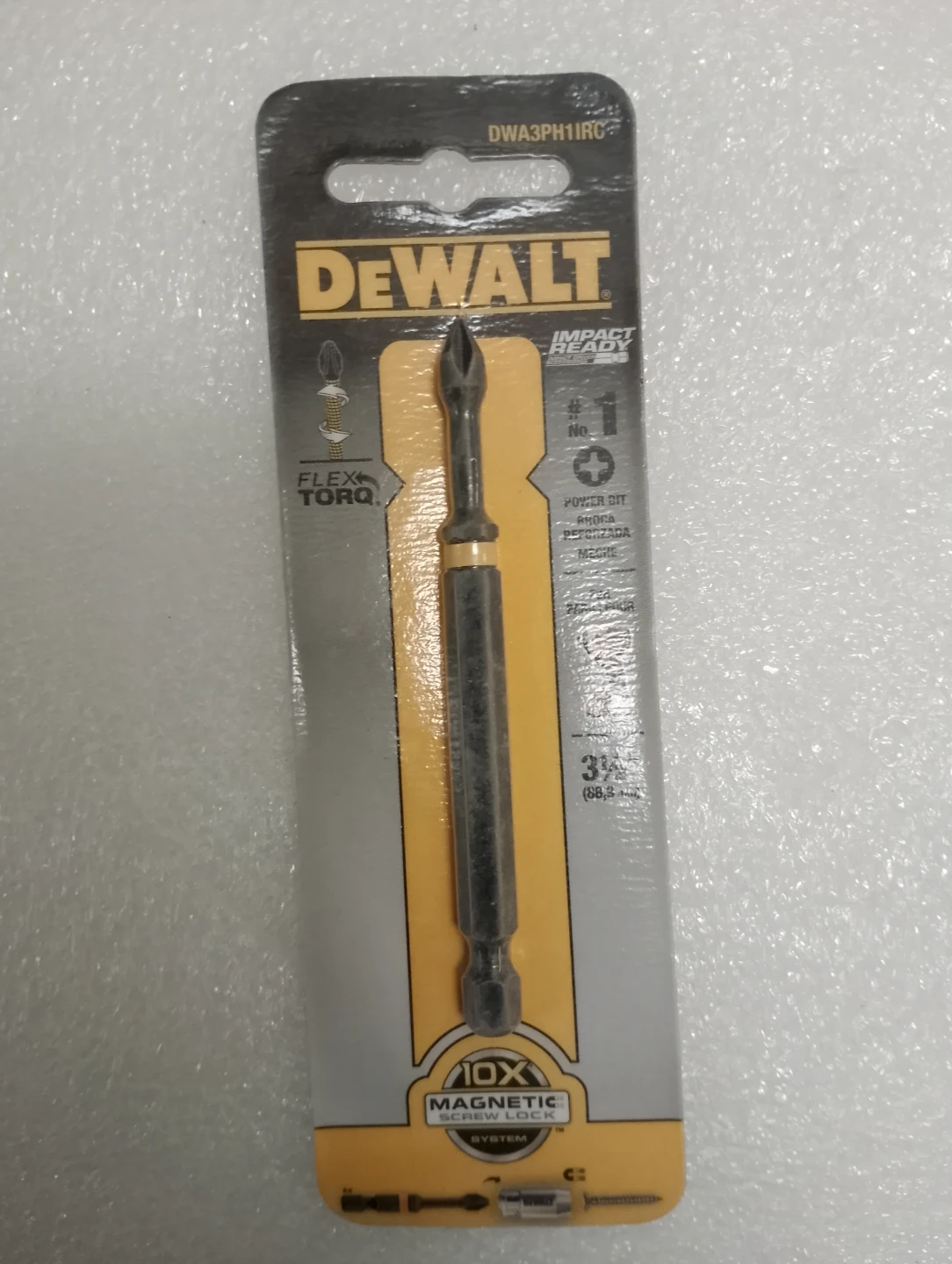 BNIB!!! DEWALT Impact Ready 3 1/2" Magnetic Screw Lock Power Bit
