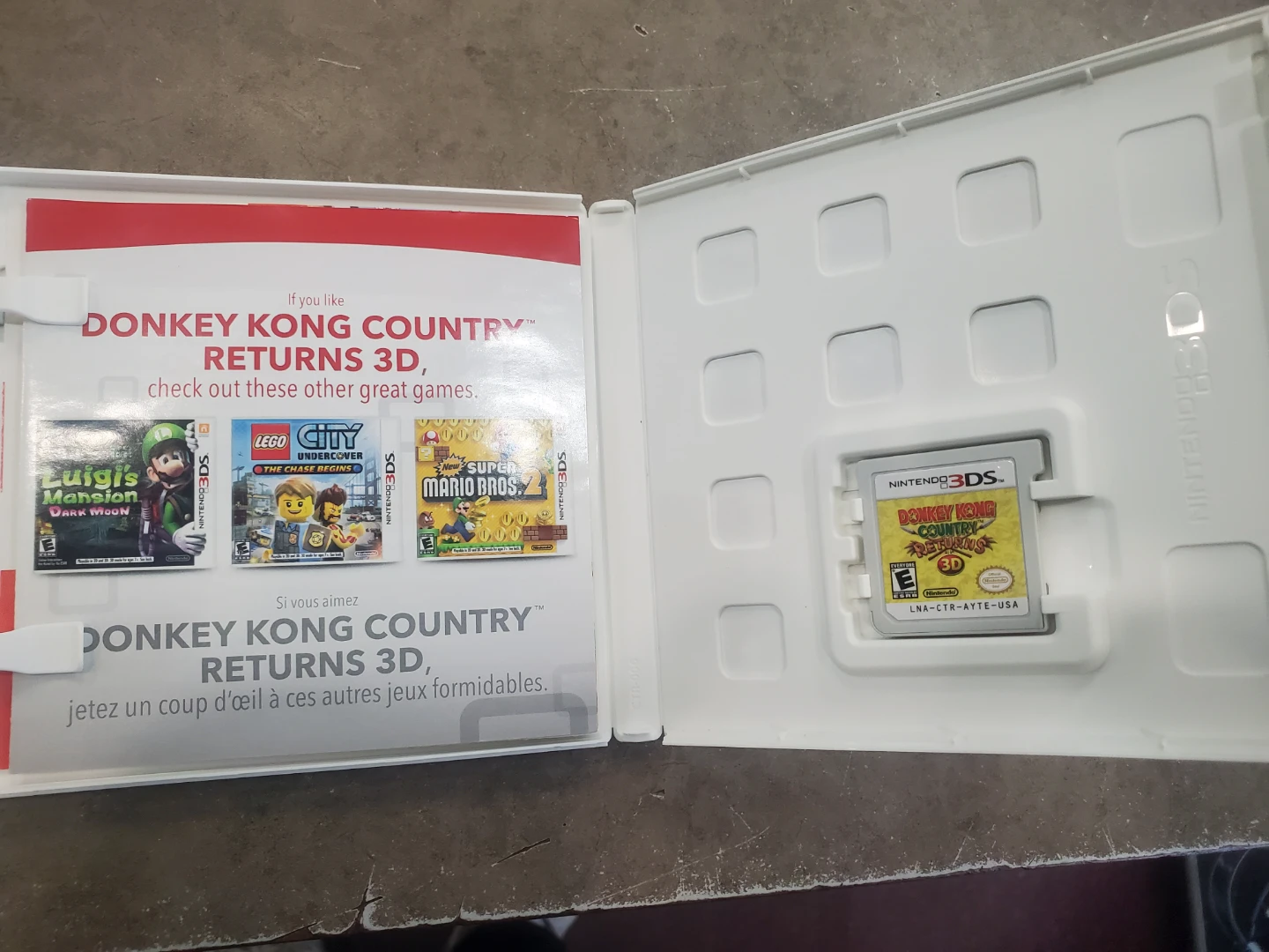 Donkey Kong Country Returns 3D Nintendo 3DS Game - photo 3