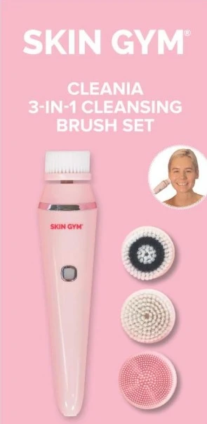 Skin Gym Cleaning 3-in-1 Cleansing Brush Set