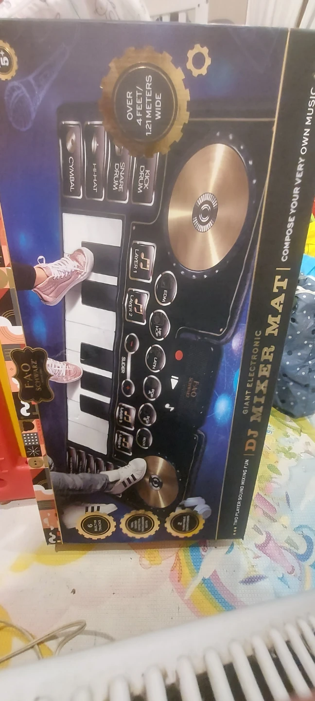 FAO Schwarz Giant Electronic DJ Mixer Mat