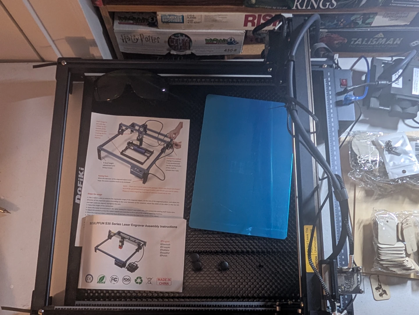 SCULPFUN S30 Laser Engraver w/ Auto Air Assist