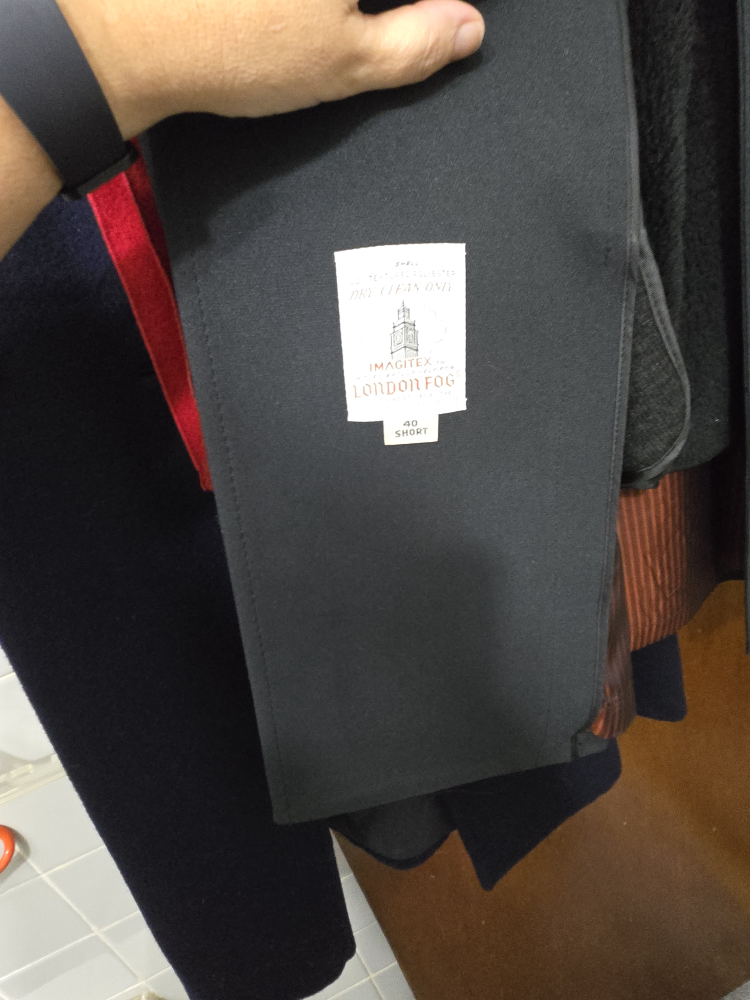 Jean De Lys Dress & London Fog Coat
