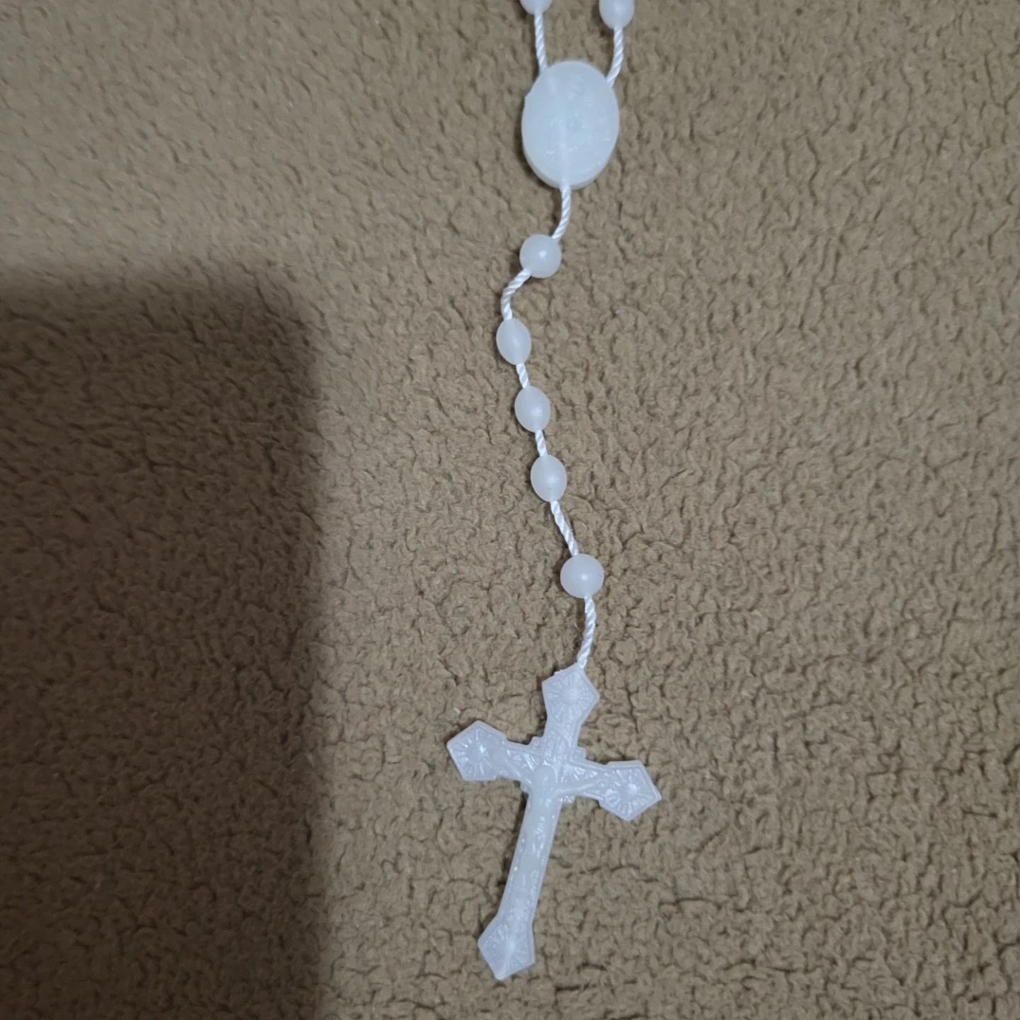 White Rosary Beads - photo 2
