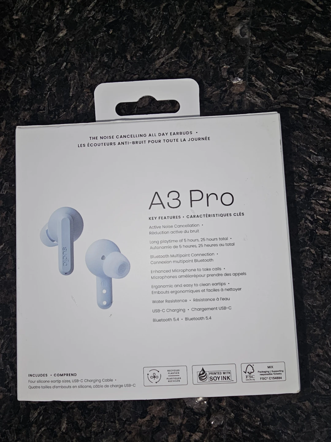 Sudio A3 Pro Noise Cancelling Earbuds - New in Box - photo 2