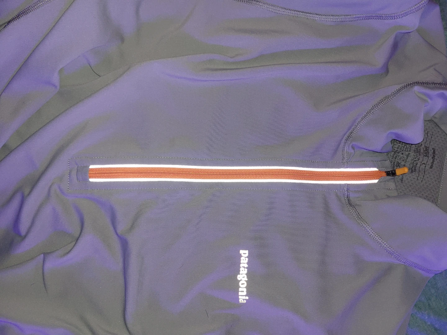 Patagonia Men's L Gray Half-Zip Pullover - photo 2