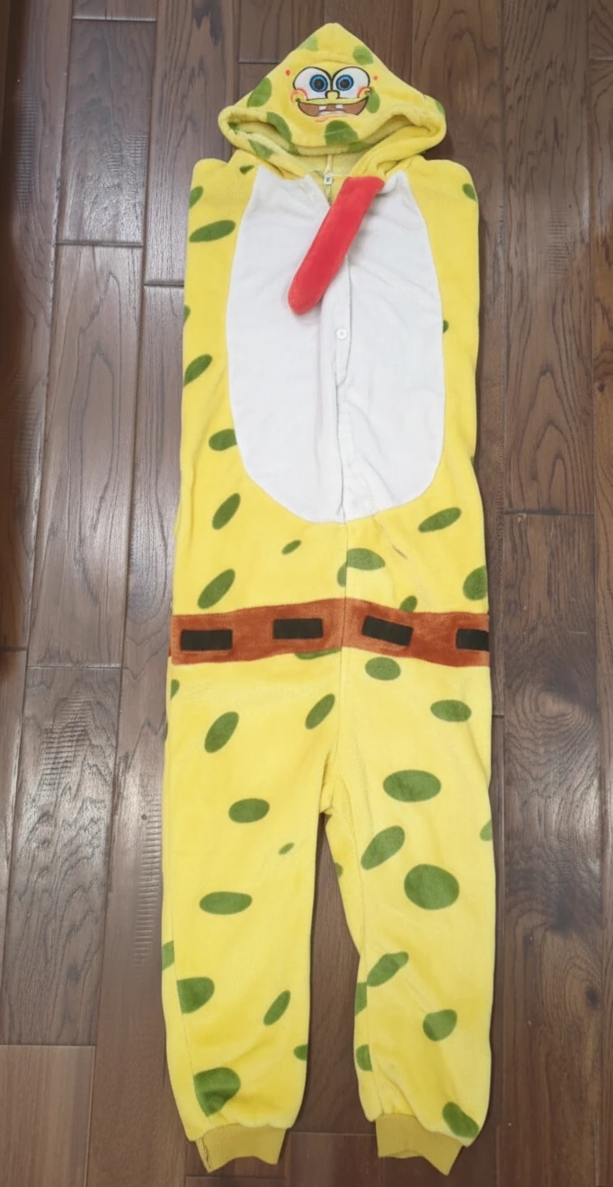 Spongebob Squarepants Onesie, adult XL, pick up Port Moody - photo 2