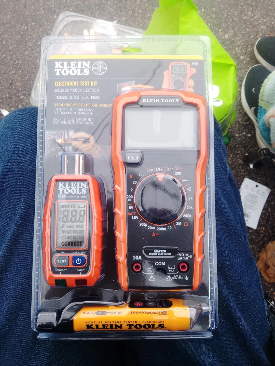 Klein Tools Electrical Test Kit - New in Package!