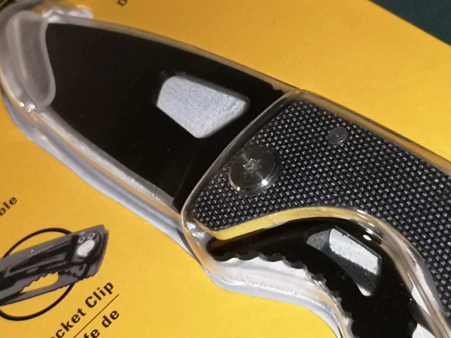New CAT Folding Knife Tool + Bottle Opener - photo 5