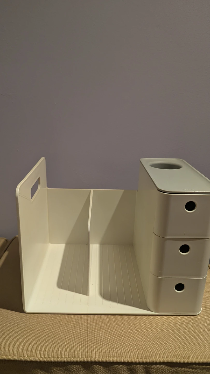 White  Desk Organizer - photo 2