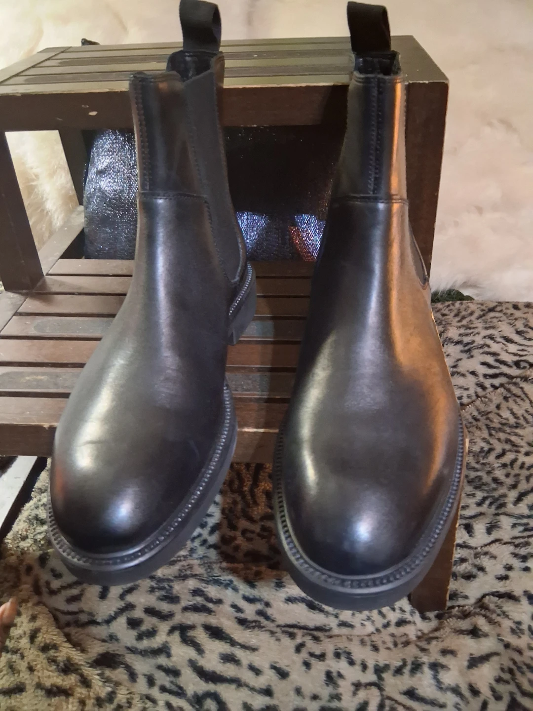Vagabond Shoemakers Black Leather Chelsea Boots - Size 42 - photo 3
