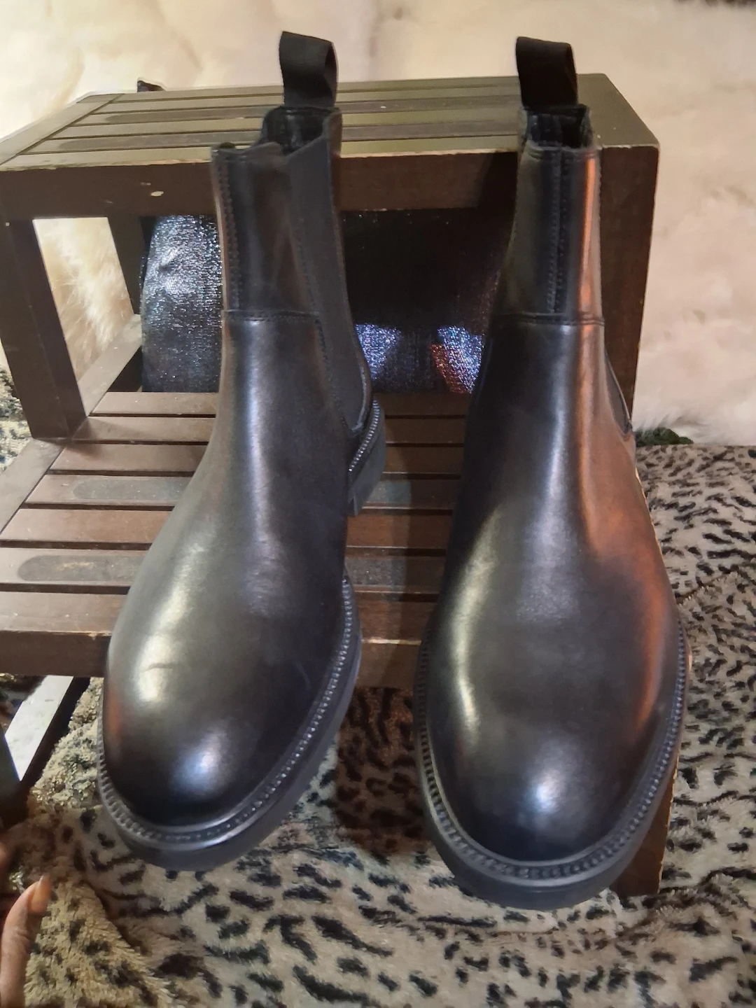 Vagabond Shoemakers Black Leather Chelsea Boots - Size 42 - photo 5