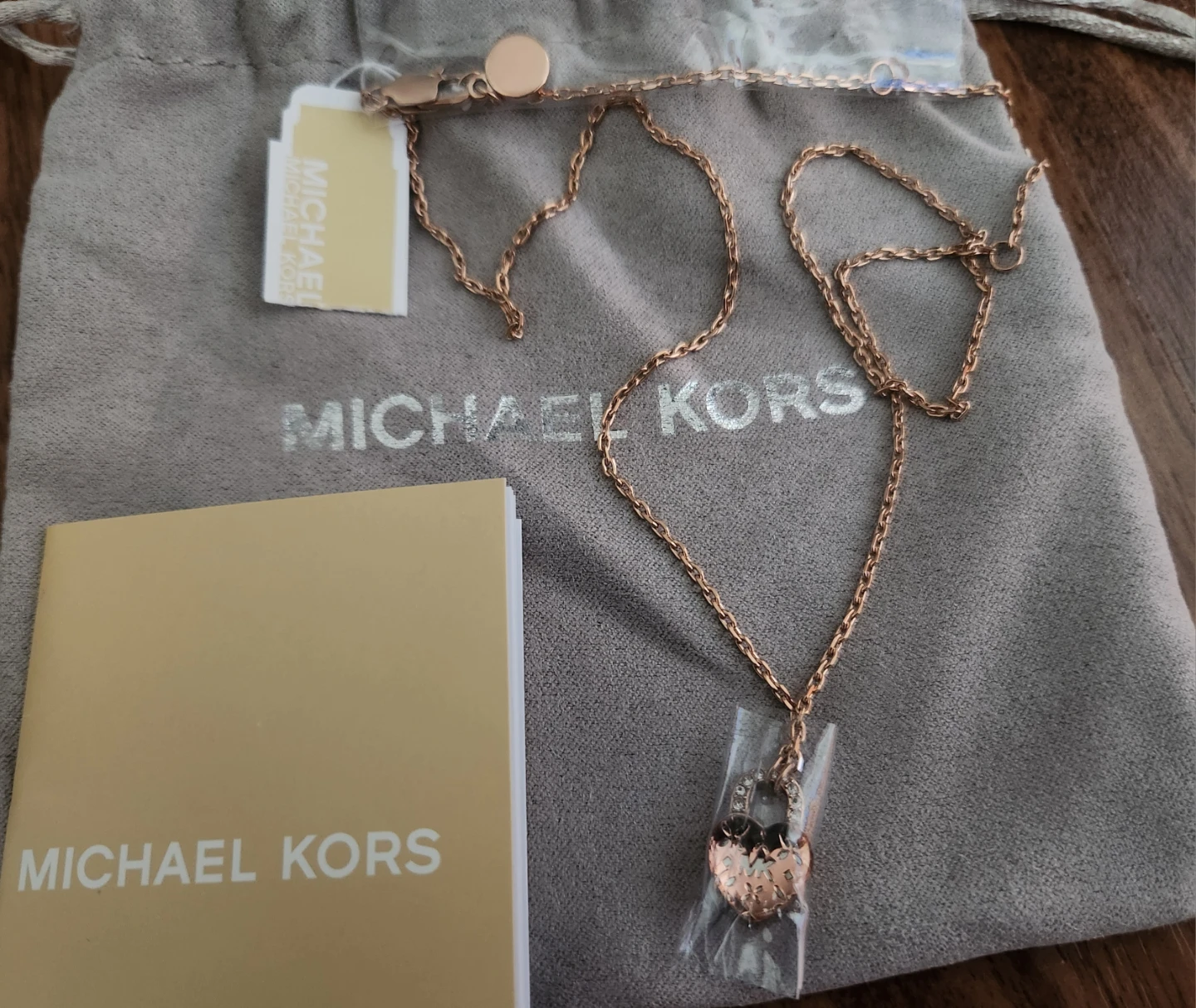 Brans new Michael Kors Rose Gold Tone Necklace