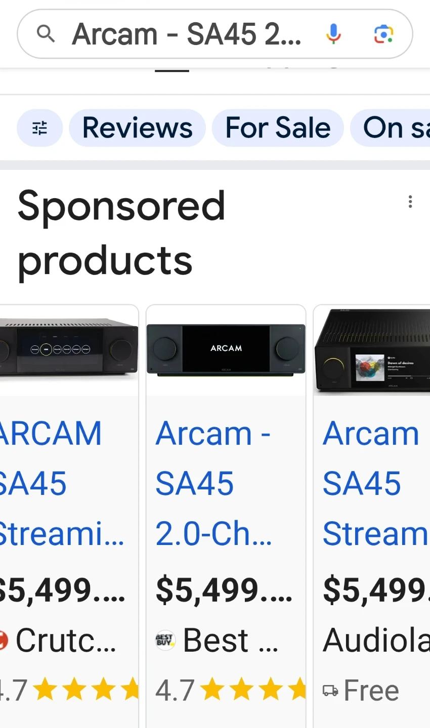 ARCAM SA45 Streaming Amplifier - photo 4