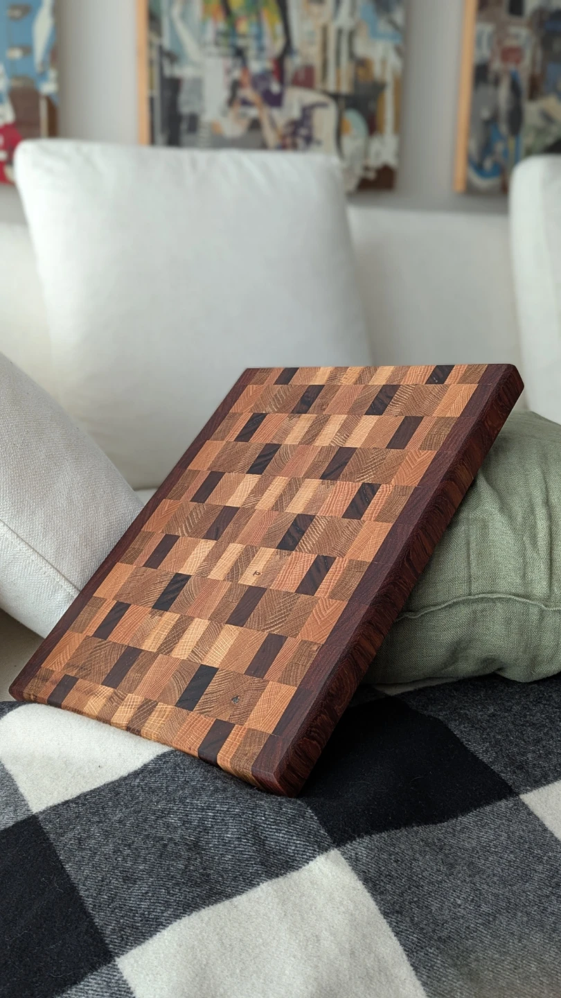 End Grain Cutting Board - photo 2