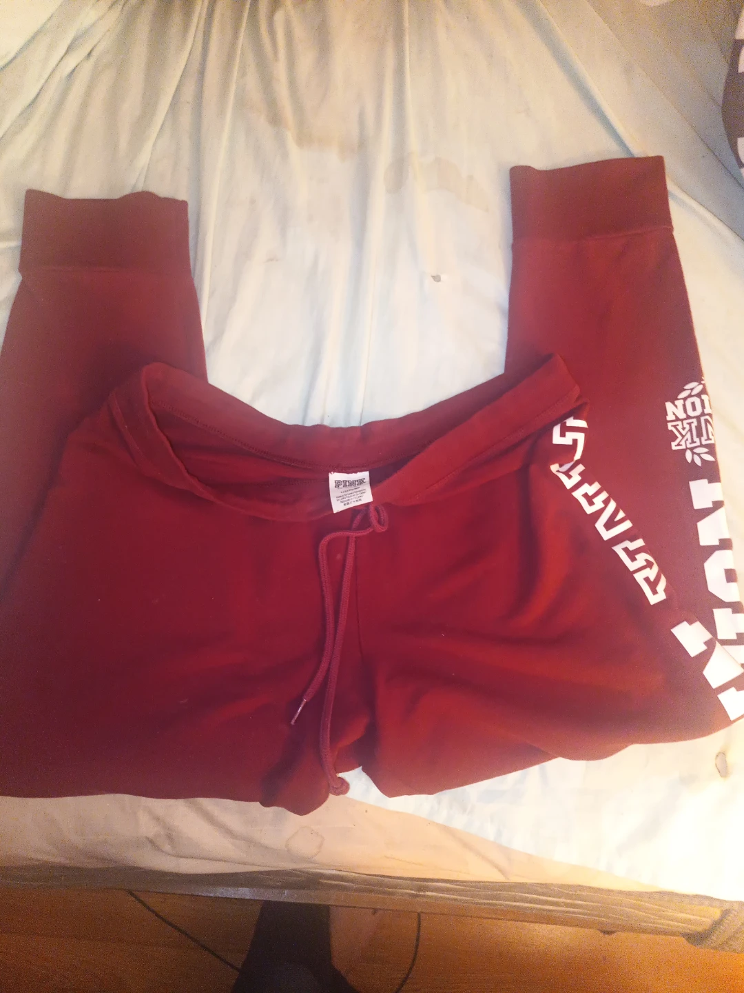 PINK Nation Burgundy Jogger Pants - photo 2