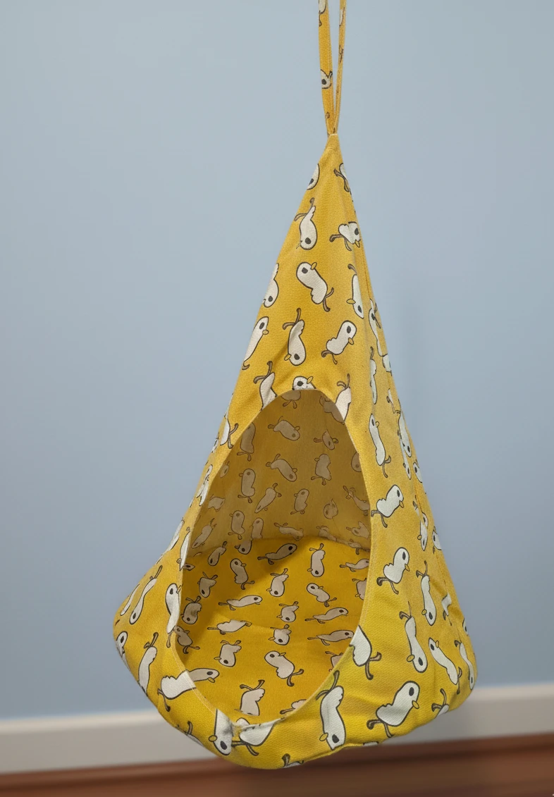 Yellow Hanging Pet Hammock - photo 2