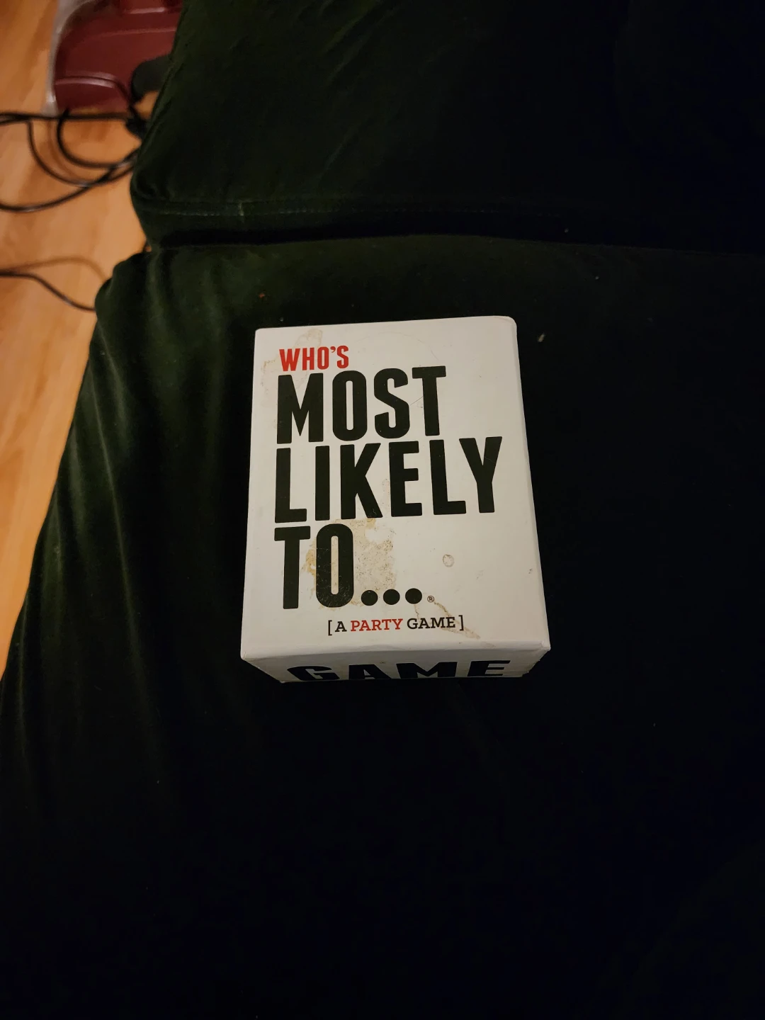 Who's Most Likely To Card Game