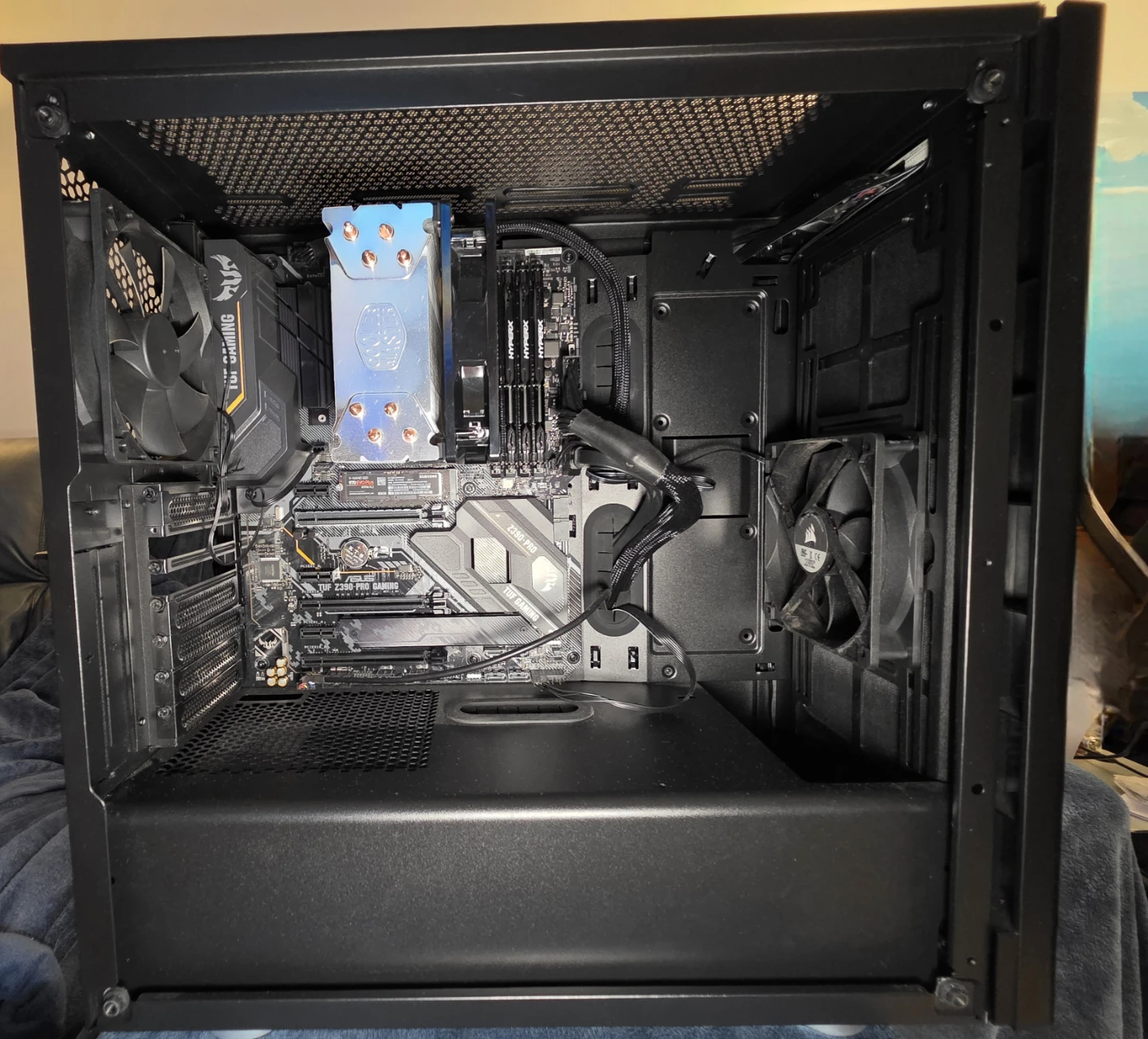 Custom PC Build - Corsair Case, ASUS TUF Gaming Z390-Pro