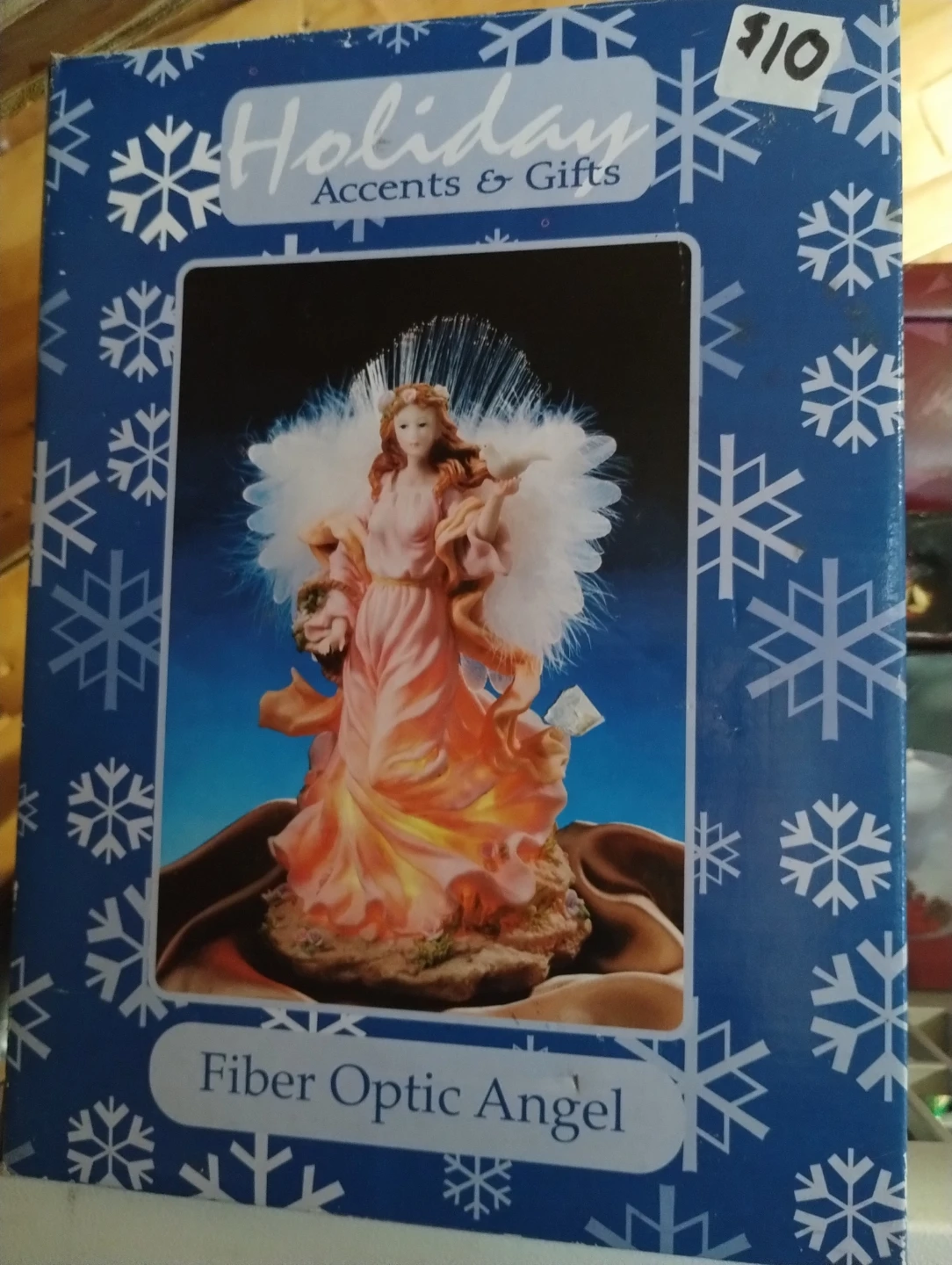 Fiber Optic Angel Figurine