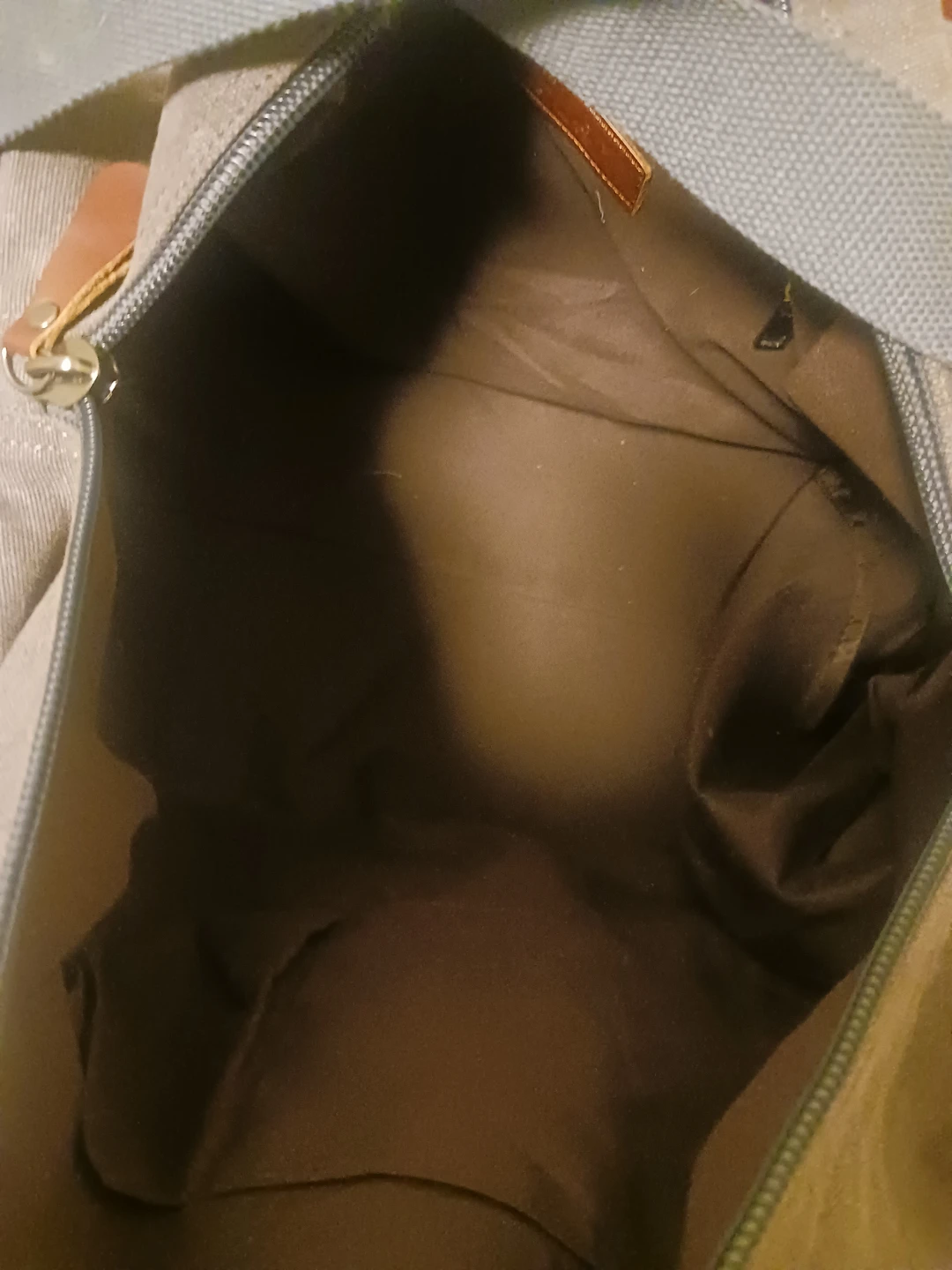 Oflamn Gray Canvas Duffle Bag - photo 3