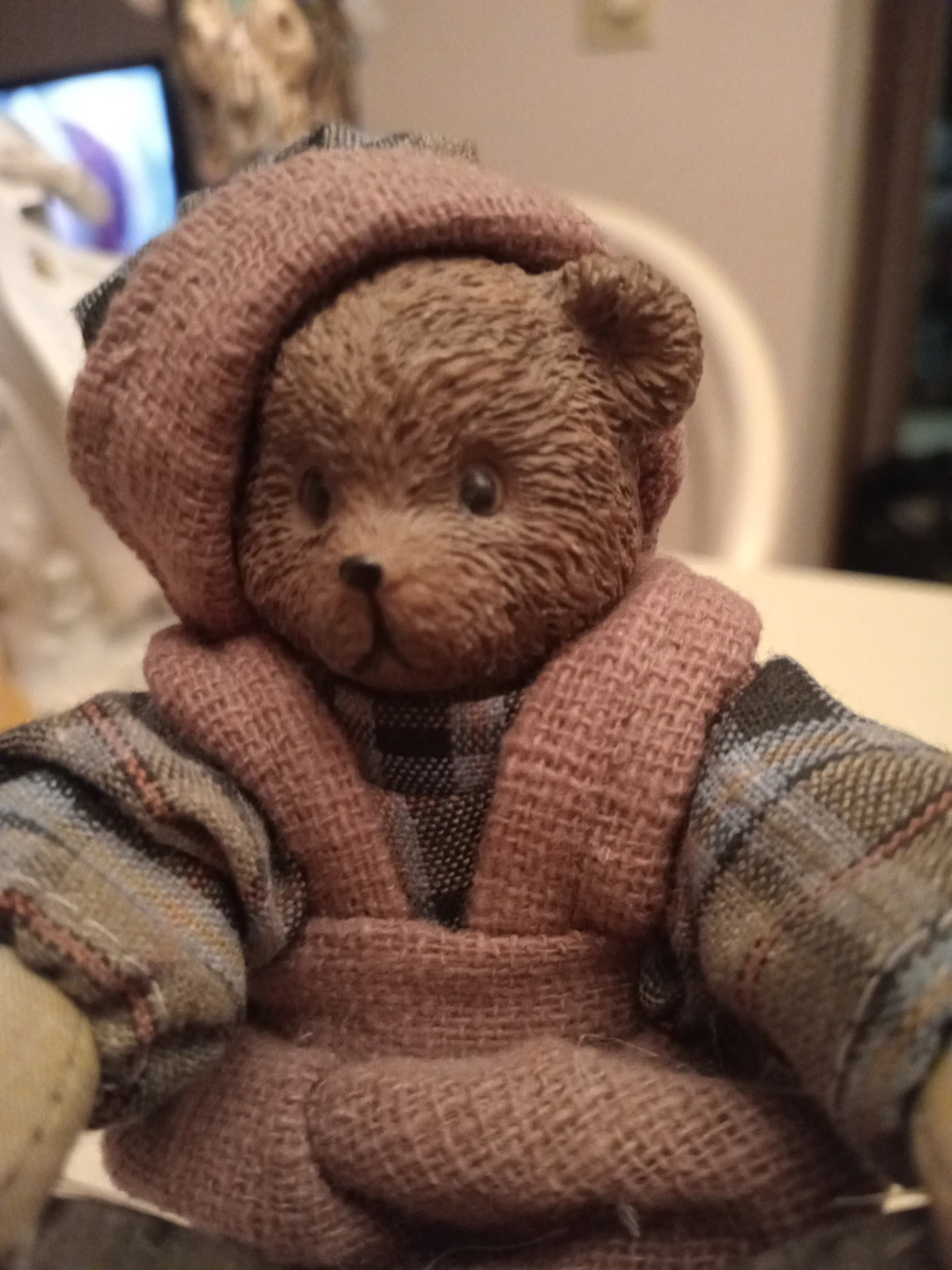 Vintage Teddy Bear on Tricycle Figurine - photo 2
