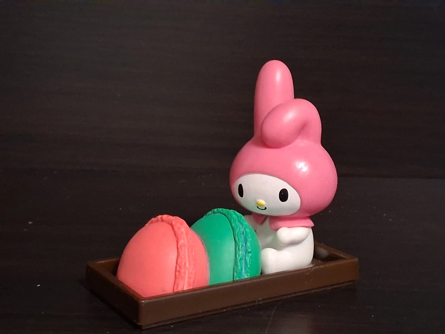 My Melody Macaron Miniature Figure