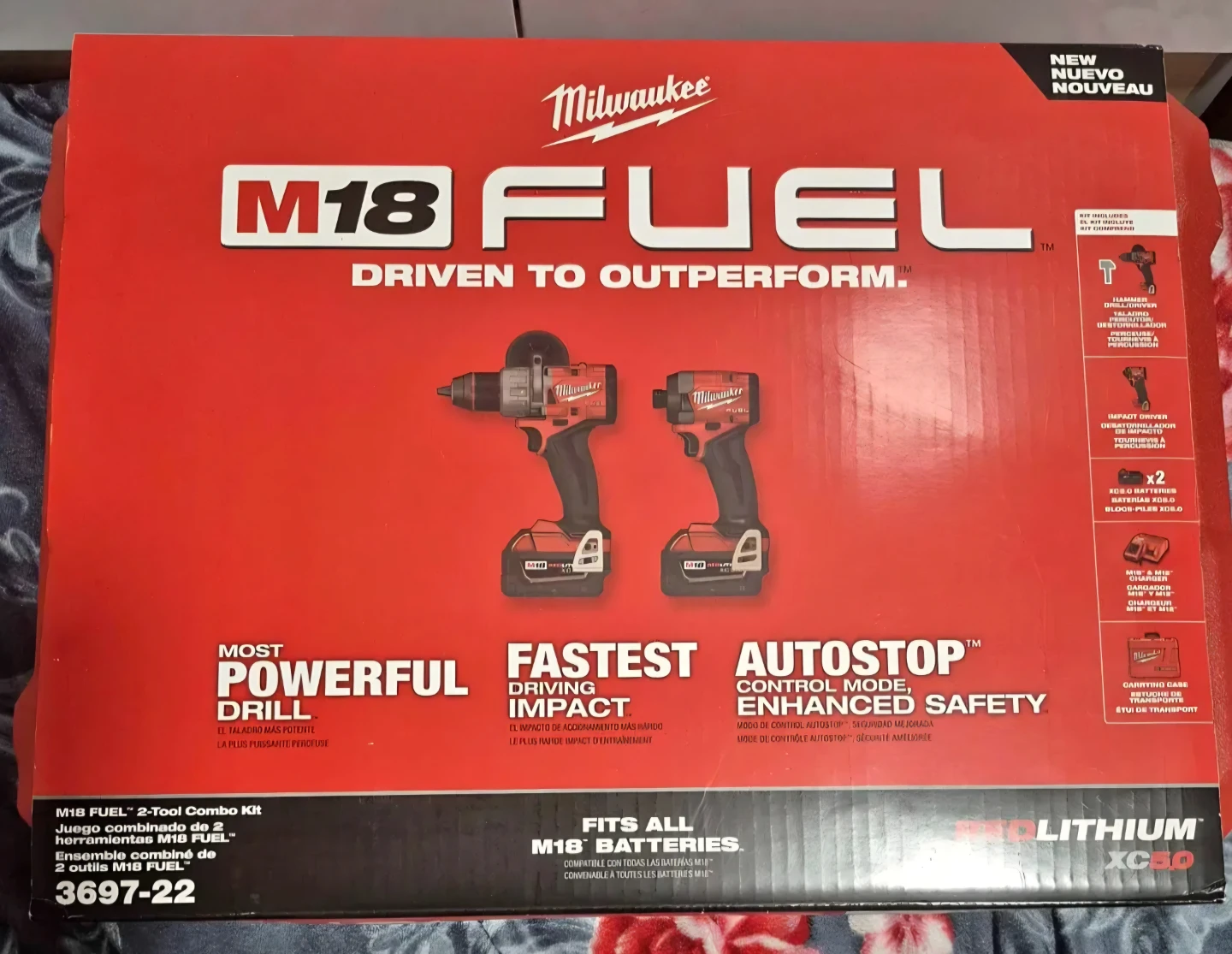Milwaukee M18 FUEL 2-Tool Combo Kit 3697-22 - photo 3