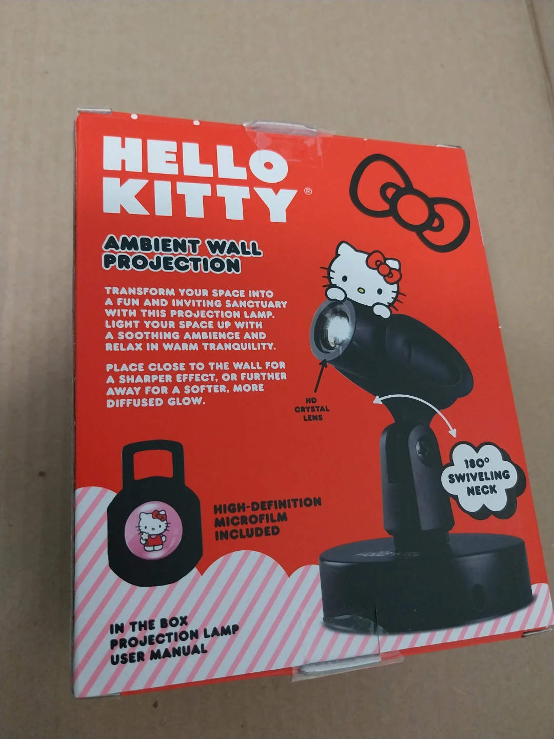 Hello Kitty Ambient Wall Projection Lamp - photo 3