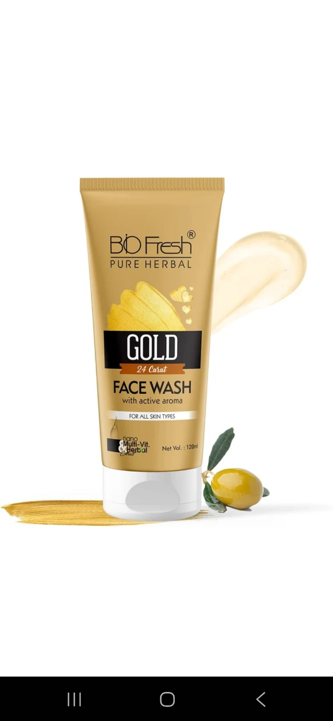 Bio Fresh Gold 24 Carat Face Wash