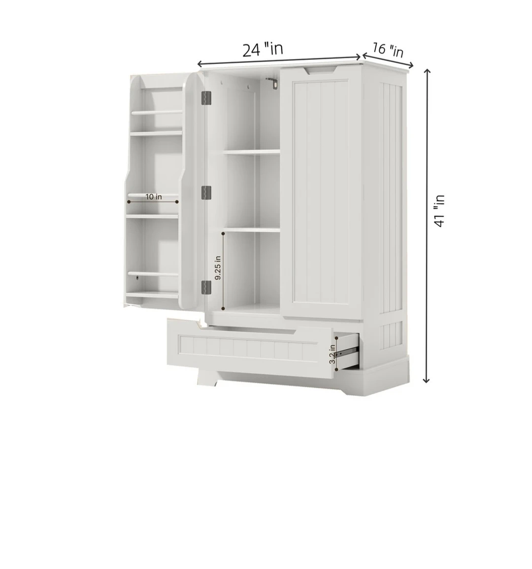 Pantry Cabinet AP29-W White