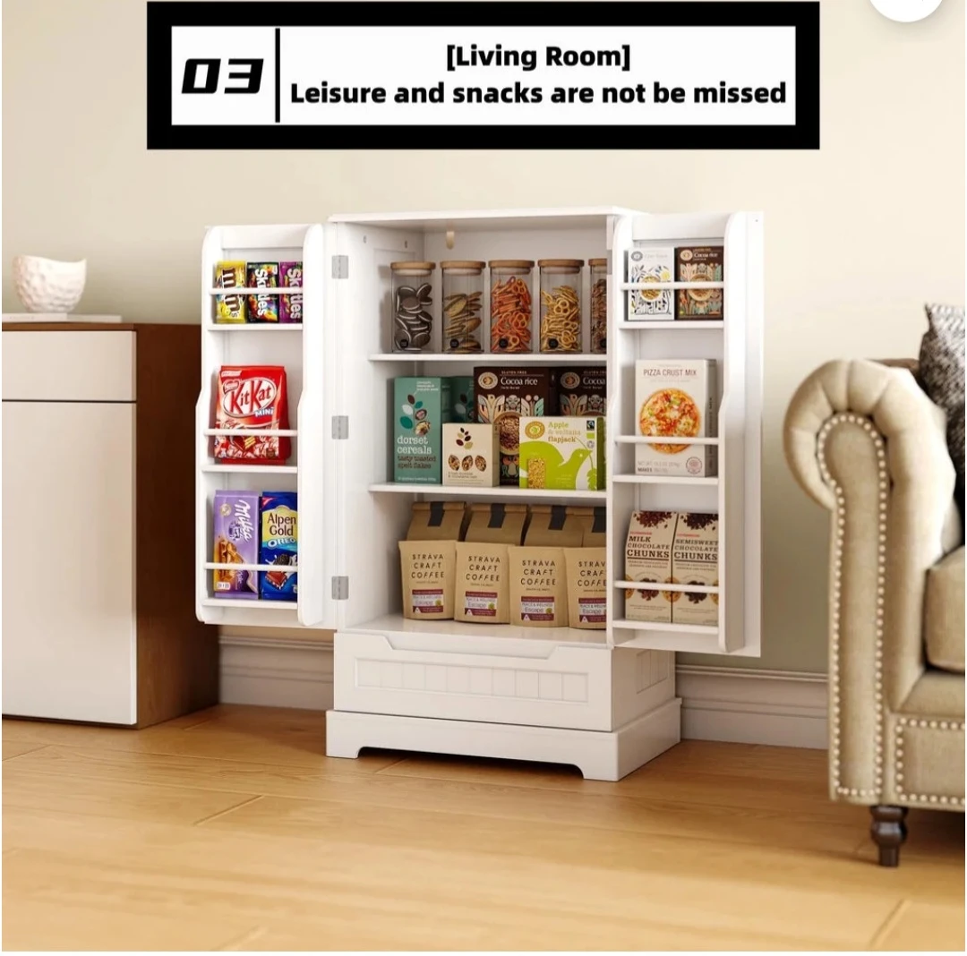 Pantry Cabinet AP29-W White - photo 4