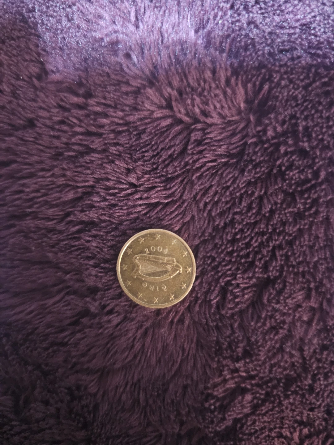 1 Euro Cent Coin - Ireland 2004 - Eire Harp Cláirseach