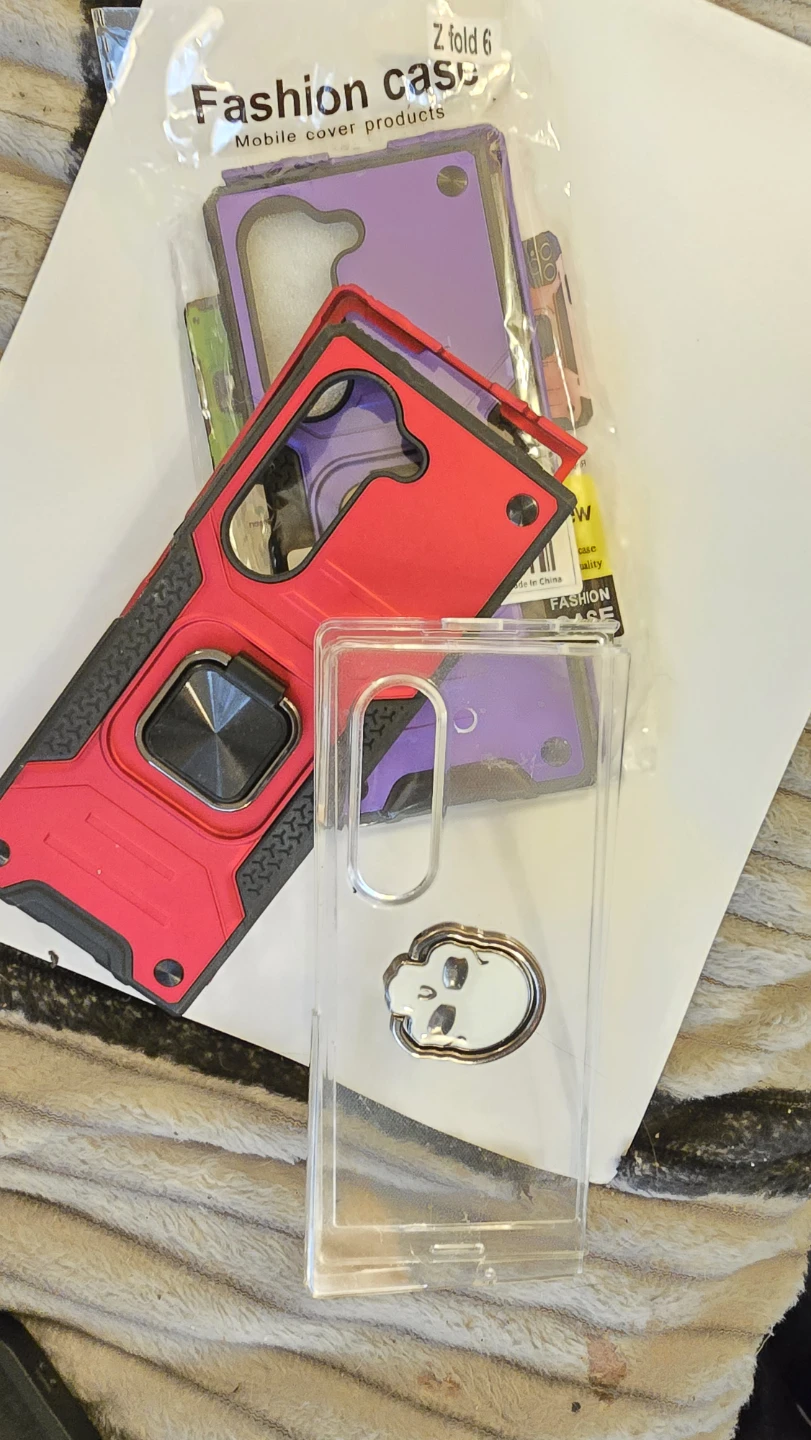 3 Samsung Galaxy Z Fold 6 Fashion Case with Hydrogel Film - photo 3