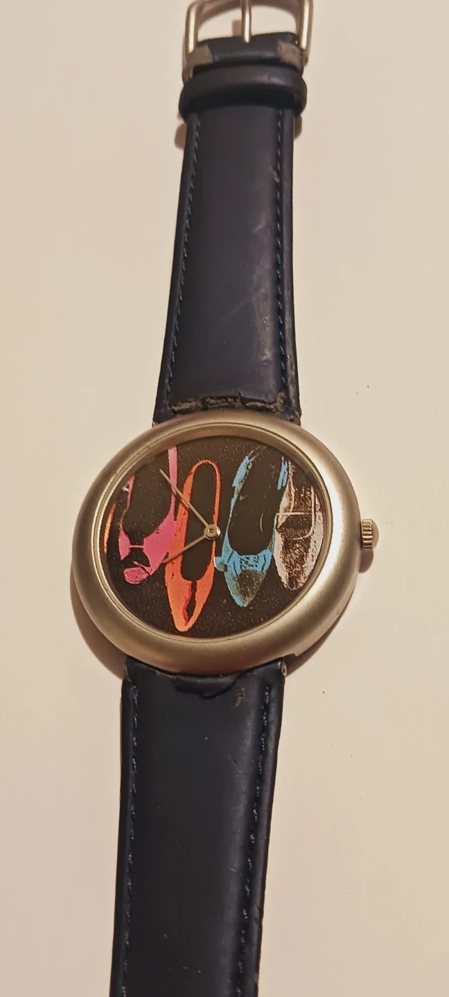 Andy Warhol Zitura Limited Edition Watch. Needs a battery.