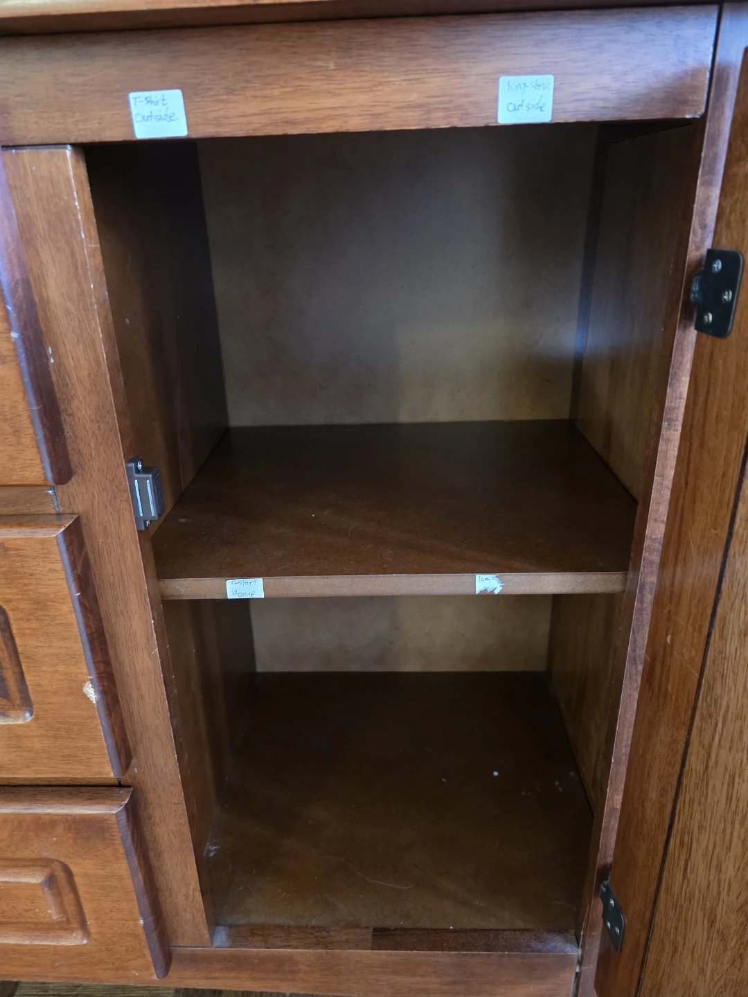 Wooden Dresser with Mirror - photo 3