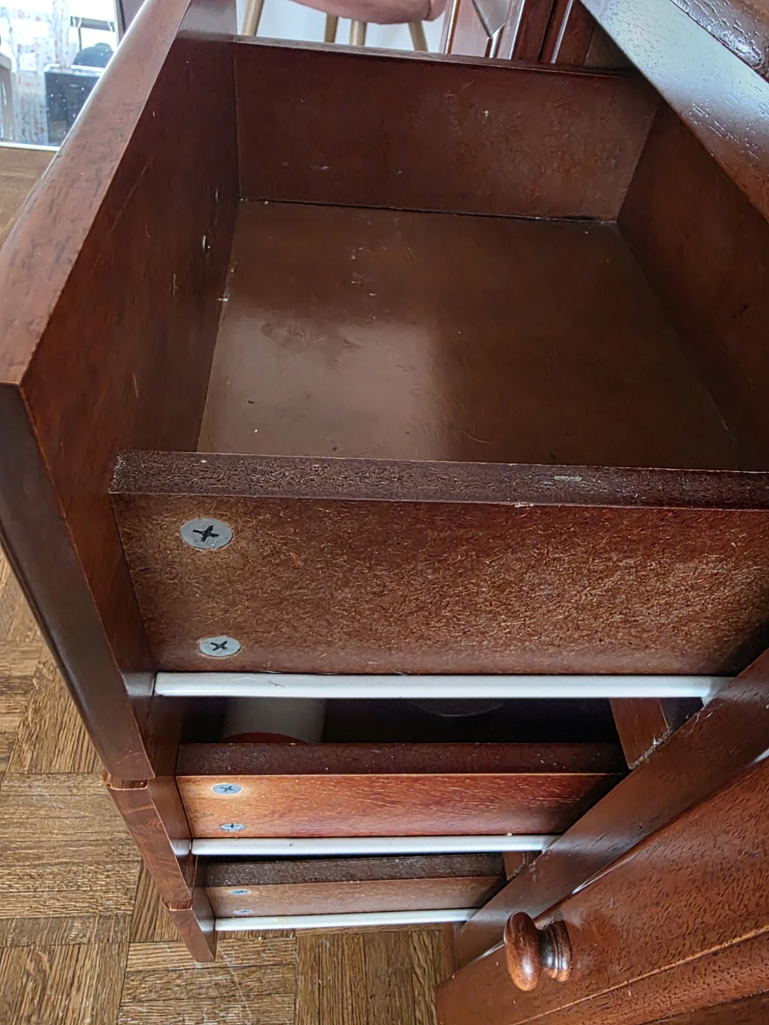 Wooden Dresser with Mirror - photo 4