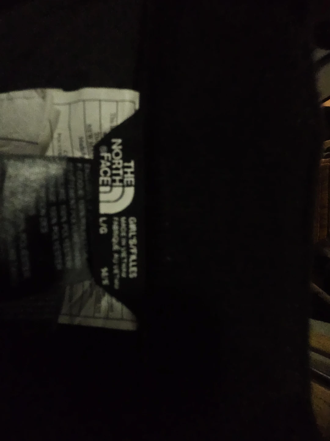 The North Face Girls' L/G Black Pants