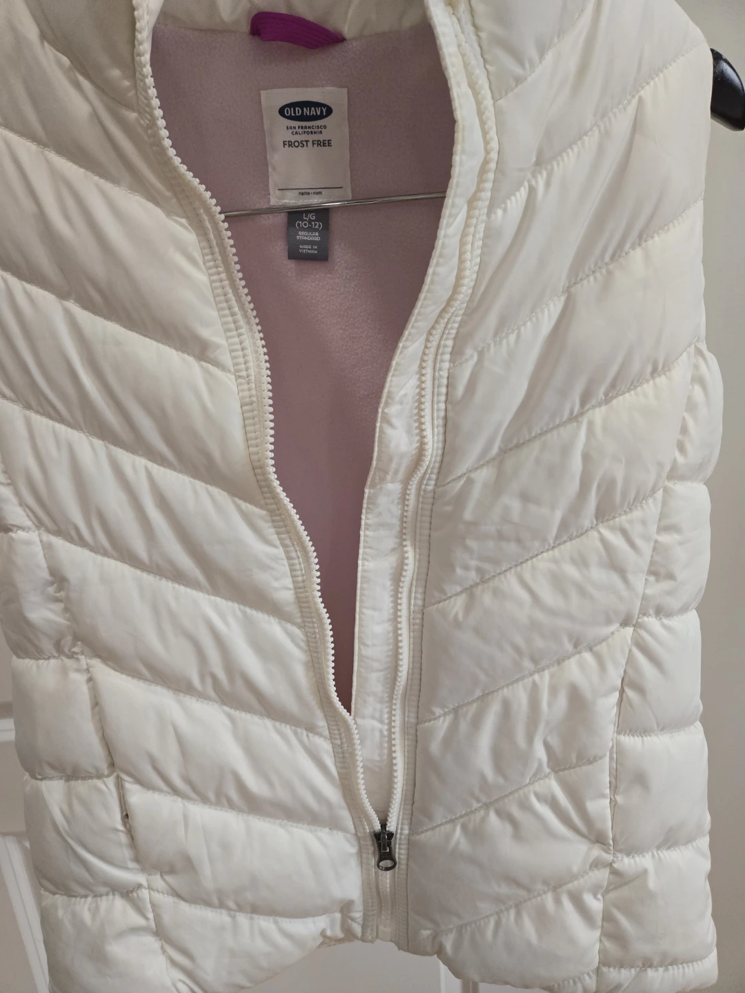 Old Navy Frost Free Puffer Vest - L/G (10-12) - photo 5