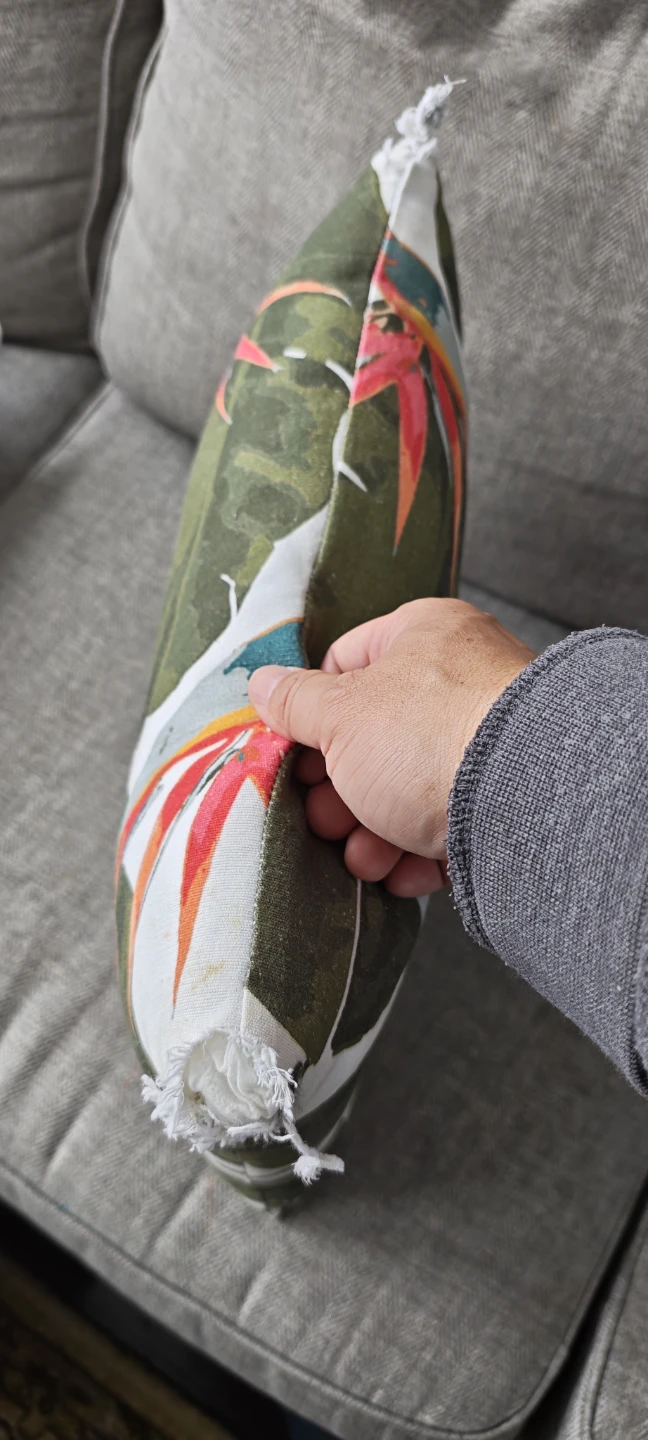 Tropical Print Throw Pillows $8/1 or $12/2 - photo 3