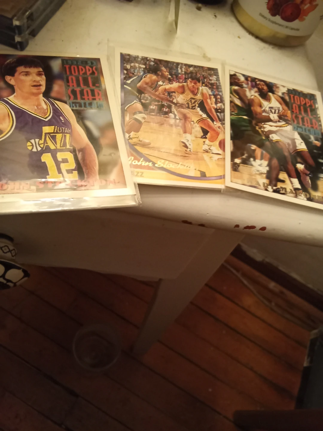 Topps All-Star John Stockton Basketball Cards